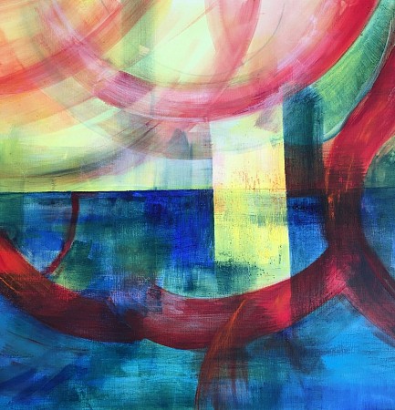 Het geluk 2020 geschilderd door Brighart