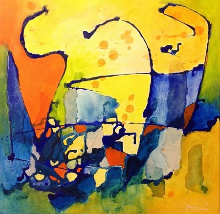 The Way Out geschilderd door Jolanda van Hattum